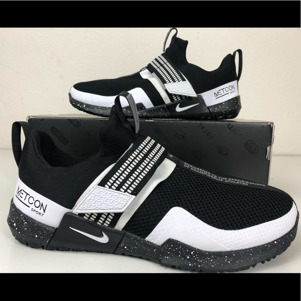 Nike Metcon Sport Black White AQ7489-007 Men's